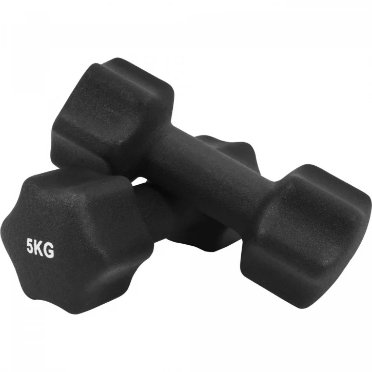 Aerobic hexagon-käsipainosetti 1–10 kg neopreenipinnoitteella - Image 10