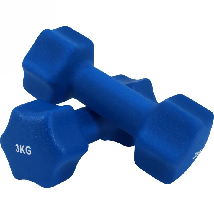 Aerobic-hexagonkäsipainot neopreenipinnoitteella - Image 12