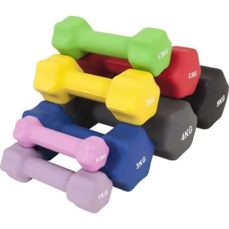 Aerobic-hexagonkäsipainot neopreenipinnoitteella - Image 17