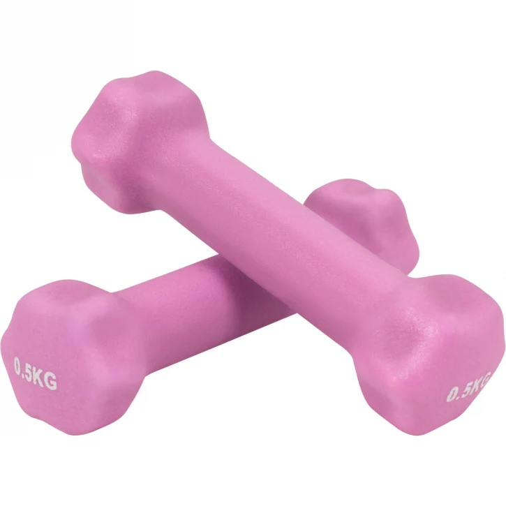 Aerobic-hexagonkäsipainot neopreenipinnoitteella - Image 2
