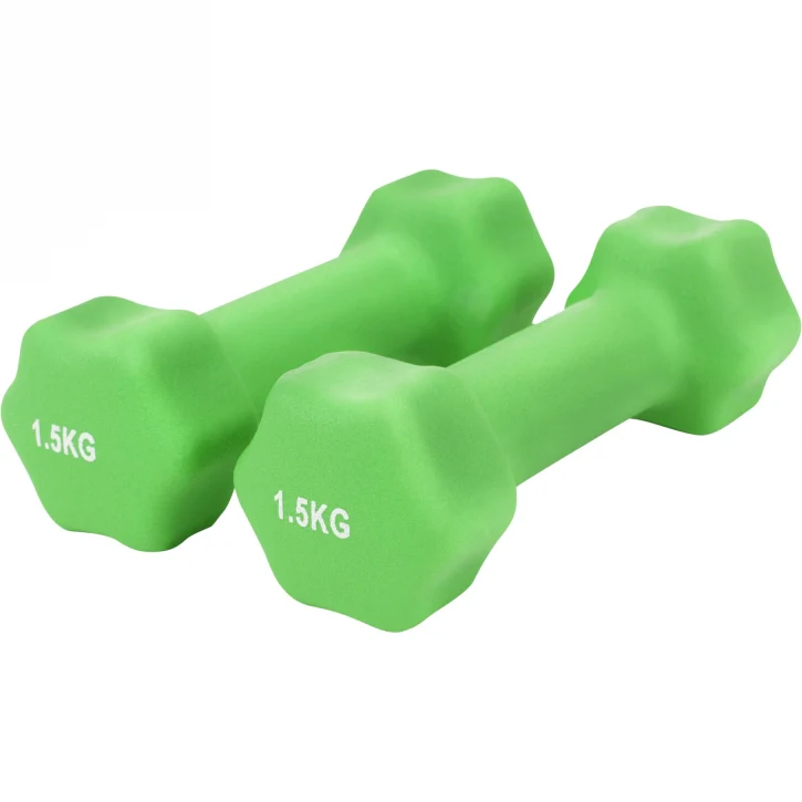 Aerobic-hexagonkäsipainot neopreenipinnoitteella - Image 5