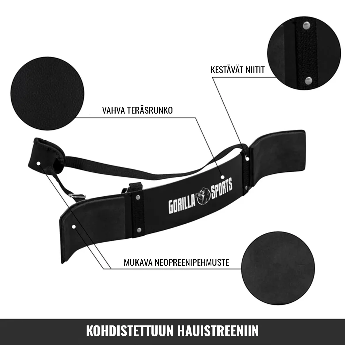 Arm Blaster hauistuki niskatuella - Image 5