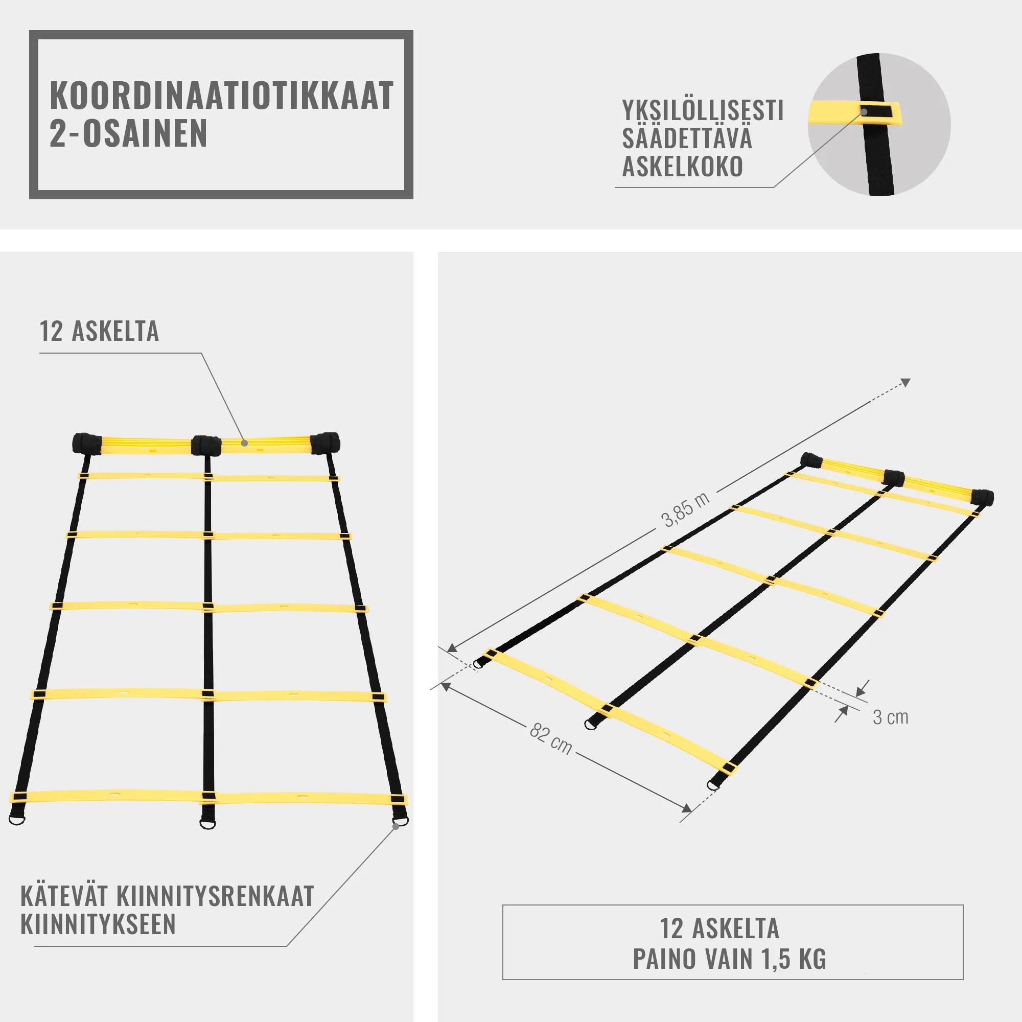 Askeltikkaat nopeus- ja koordinaatioharjoitteluun - Image 15