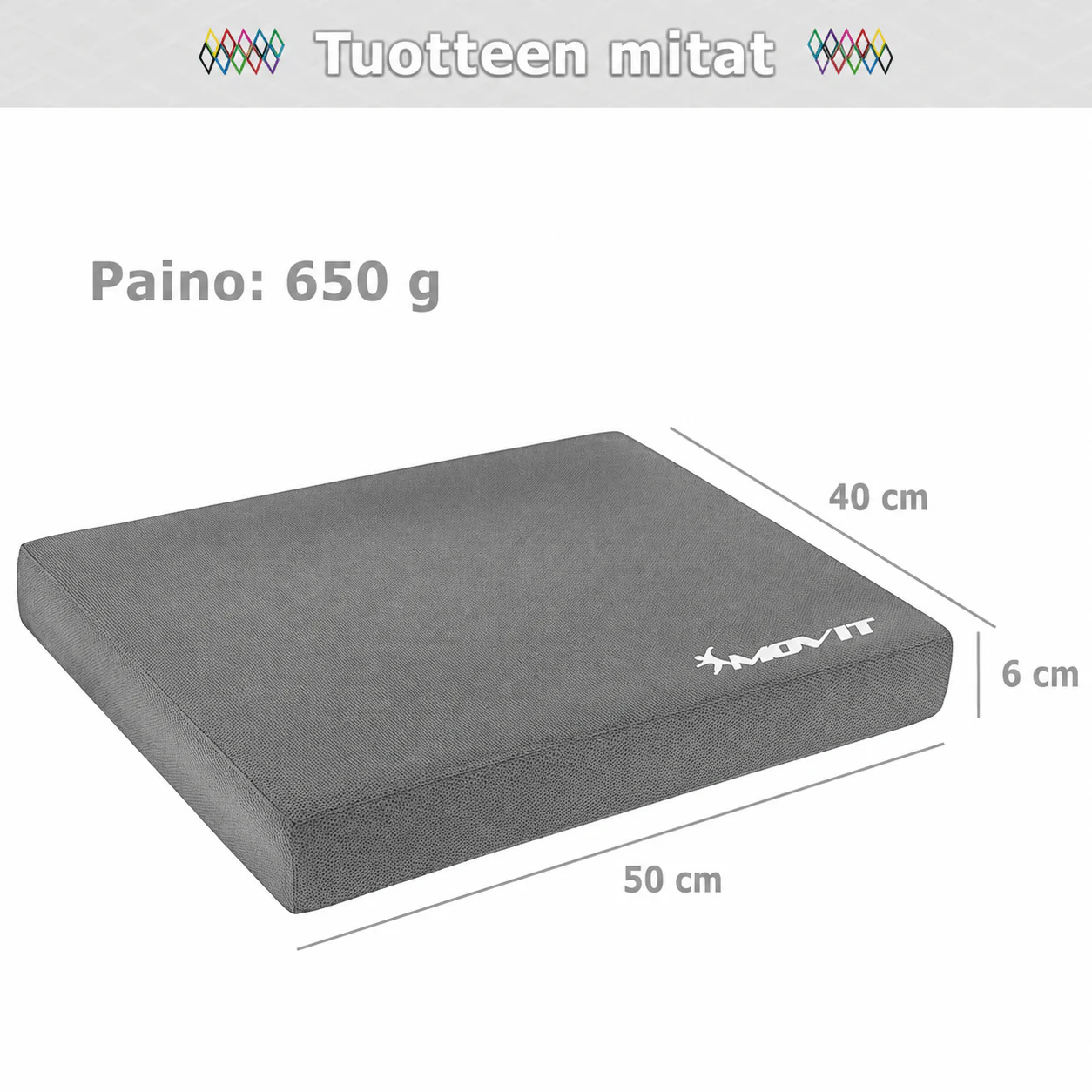 Balance Pad tasapainotyyny 50 x 40 x 6 cm - Image 3