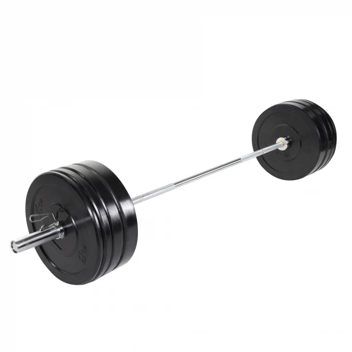 Bumper Plate levytankosarja 140 kg kromitangolla