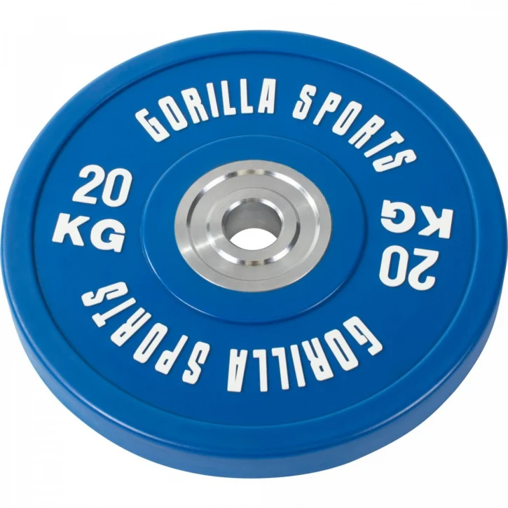 Bumper Plate levytankosarja 140 kg mustalla tangolla - Image 9