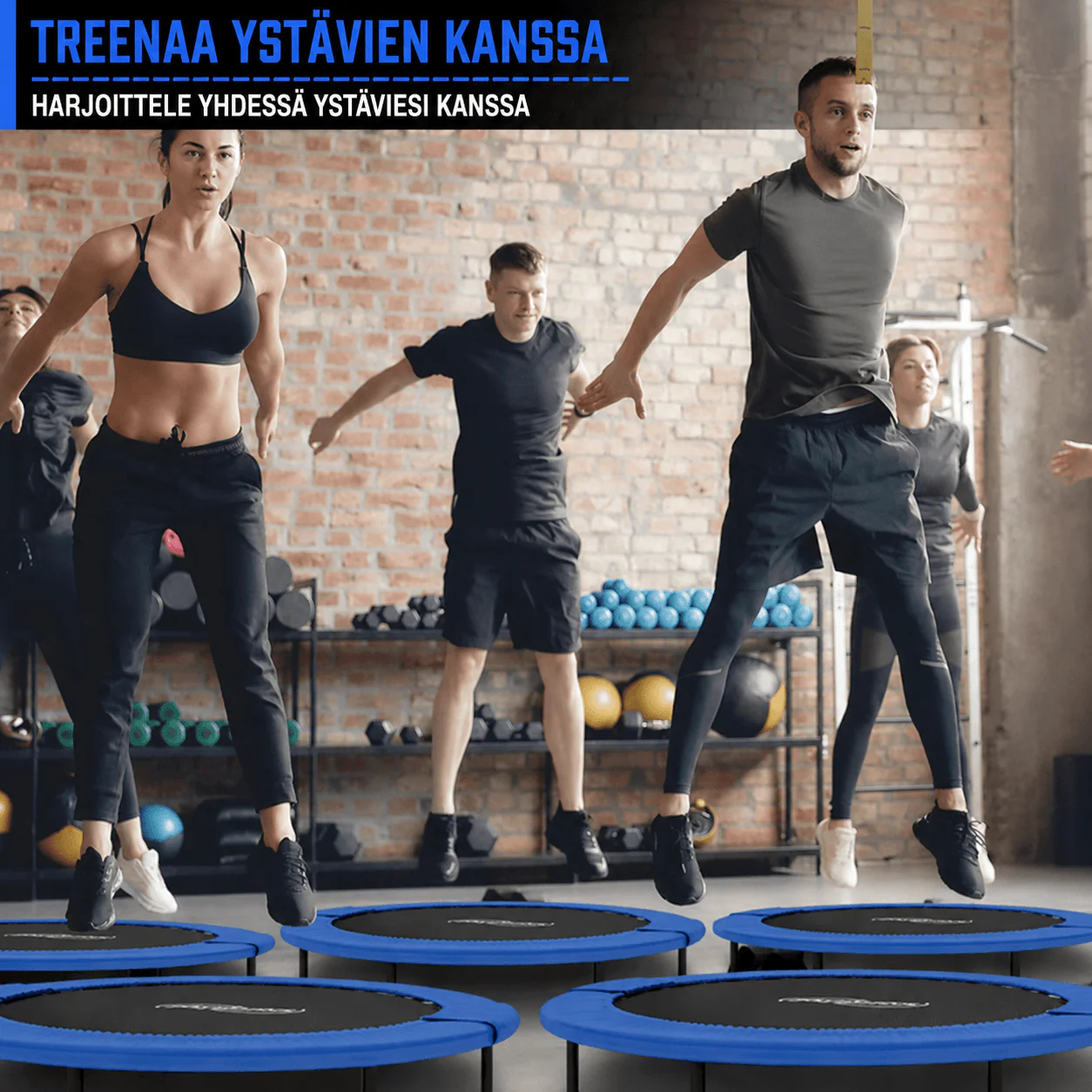 Fitness-trampoliini 81–122 cm - Image 3