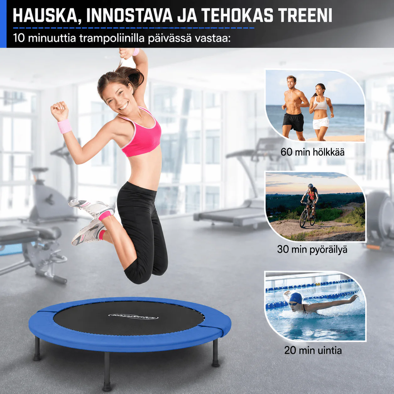Fitness-trampoliini 81–122 cm - Image 5