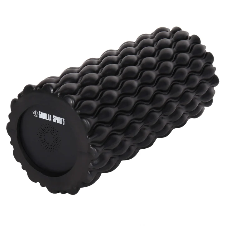 3-In-1 tärisevä foam roller 30 x 10 cm, musta - Image 2