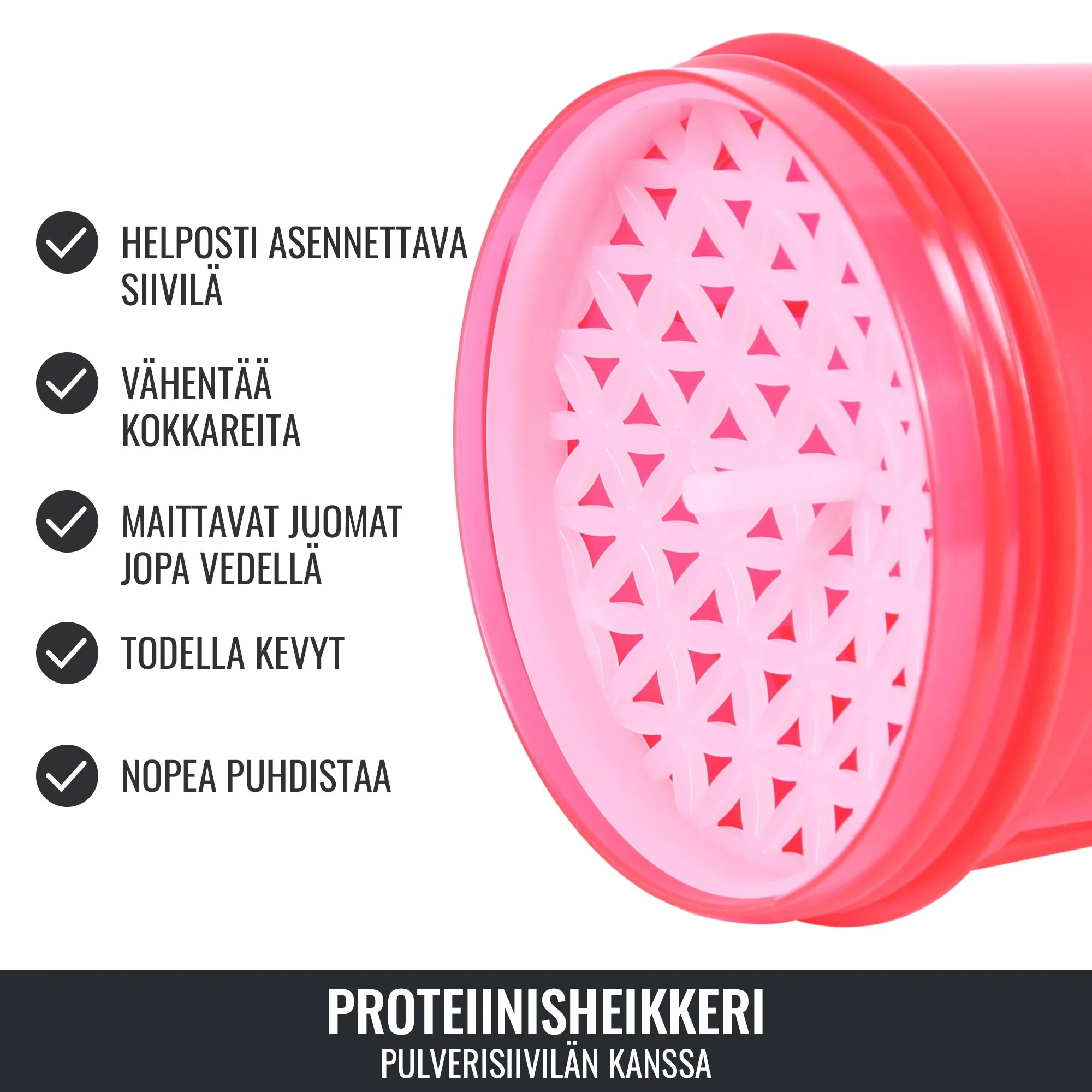 Shaker jauhelokerolla 500 ml - Image 16