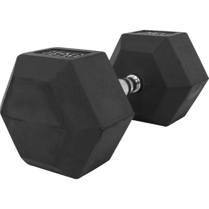 Hex-käsipaino 2-50 kg kumipinnoitteella - Image 19