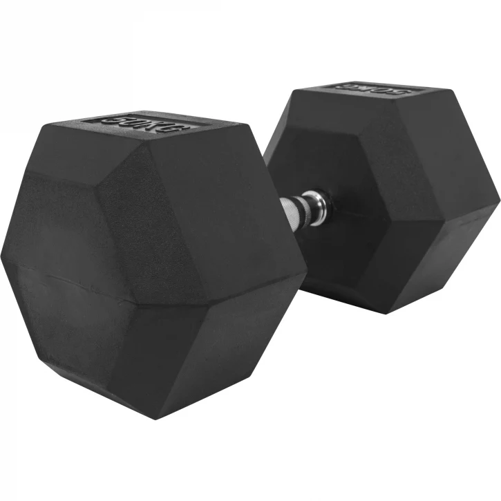 Hex-käsipaino 2-50 kg kumipinnoitteella - Image 25