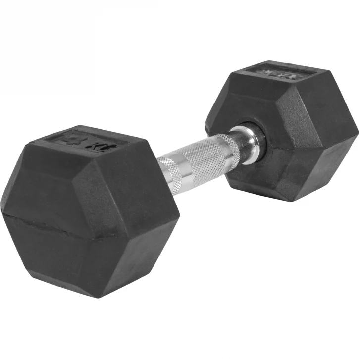 Hex-käsipaino 2-50 kg kumipinnoitteella - Image 6