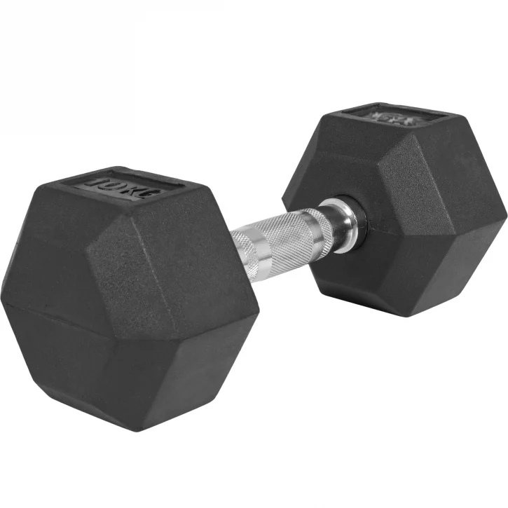 Hex-käsipaino 2-50 kg kumipinnoitteella - Image 9