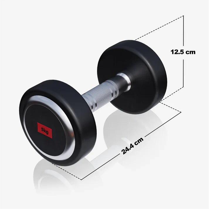 Pro kiinteä kumipinnoitettu käsipaino 2,5–50 kg - Image 41