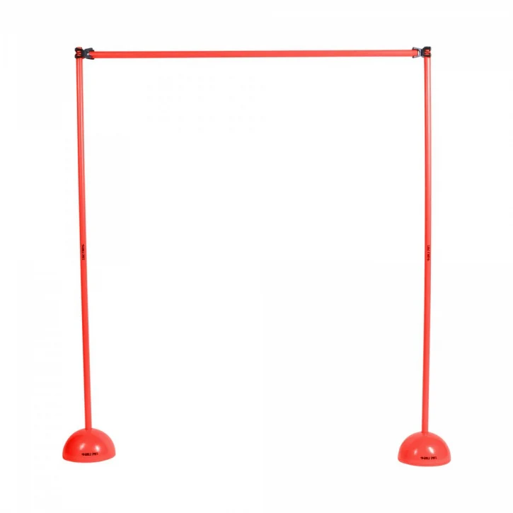 Korkeussäädettävä hyppyeste 10,5–150 cm, punainen - Image 2