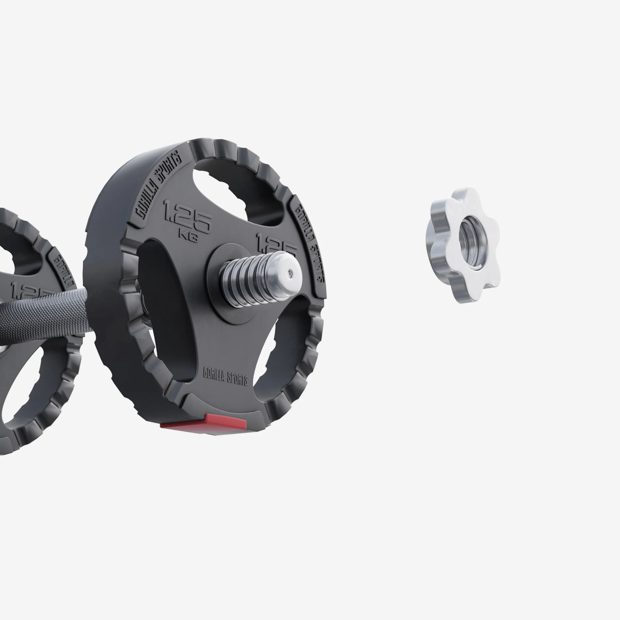 Tri Grip vinyylilevypaino 1,25 kg 30 mm - Image 2