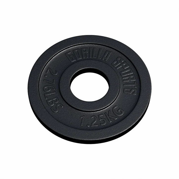 Valurautainen levypaino 1,25 kg 50 mm