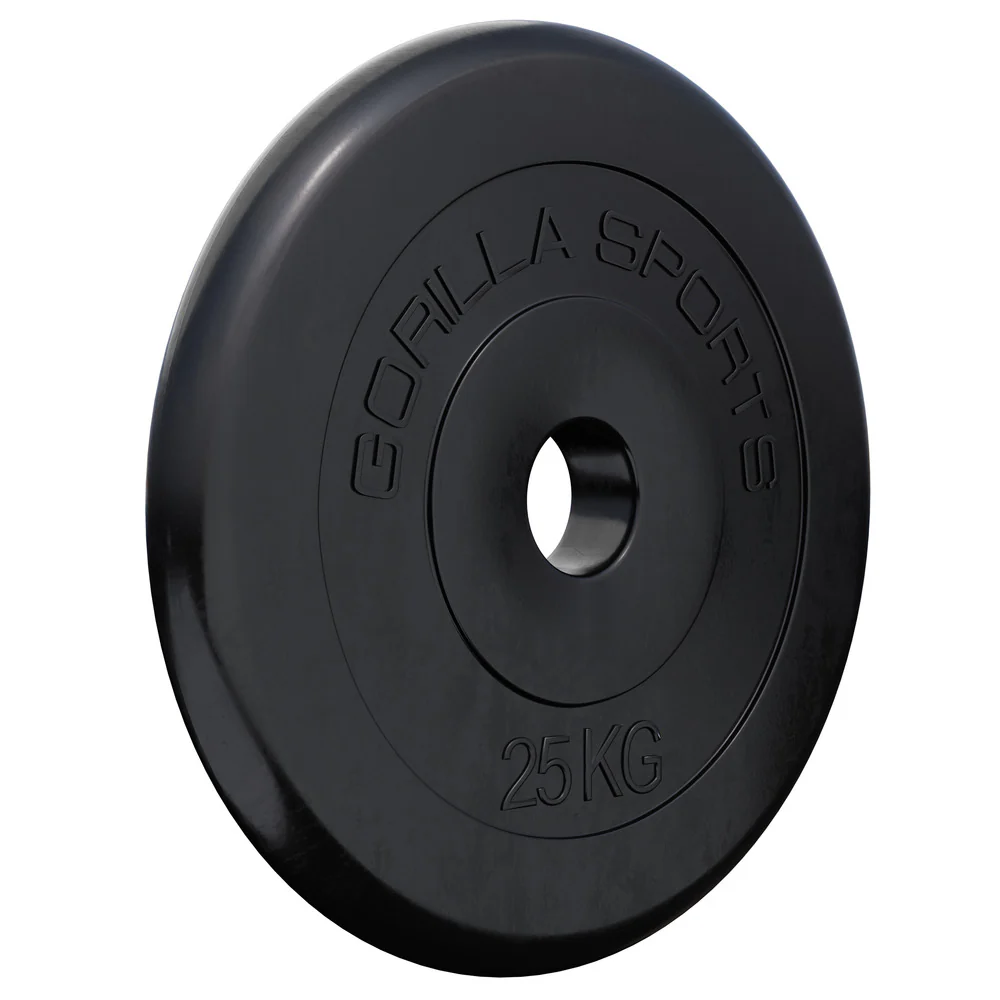 Kumipäällysteinen levypaino 25 kg 30 mm