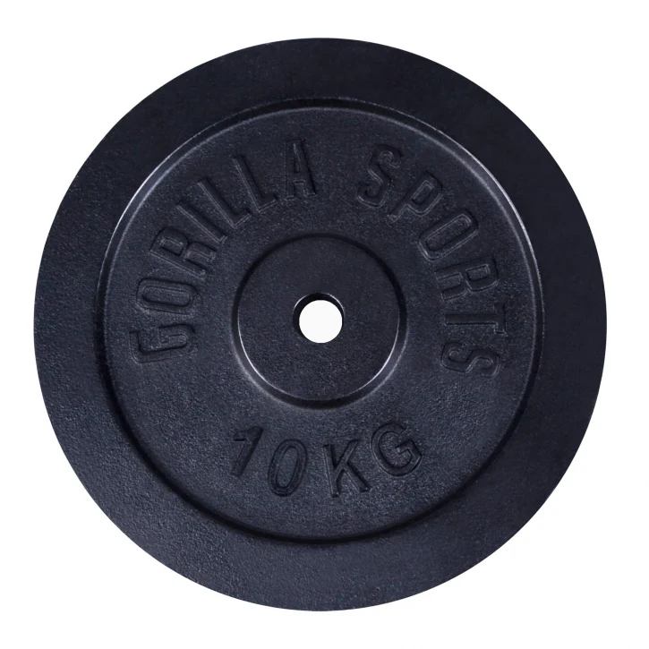 Valurautaiset levypainot 2 x 10 kg + 2 x 5 kg 30 mm - Image 3