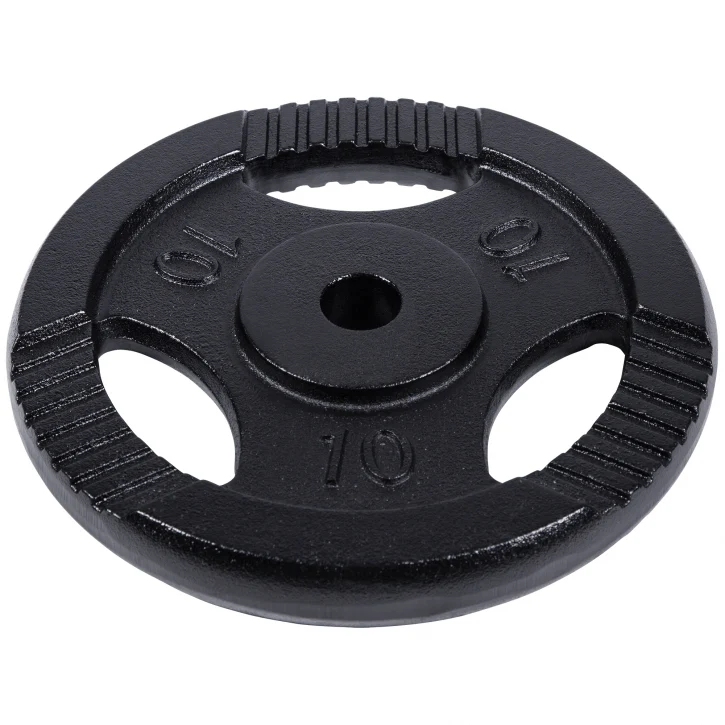 Valurautaiset Tri Grip levypainot 30 kg 30 mm - Image 3