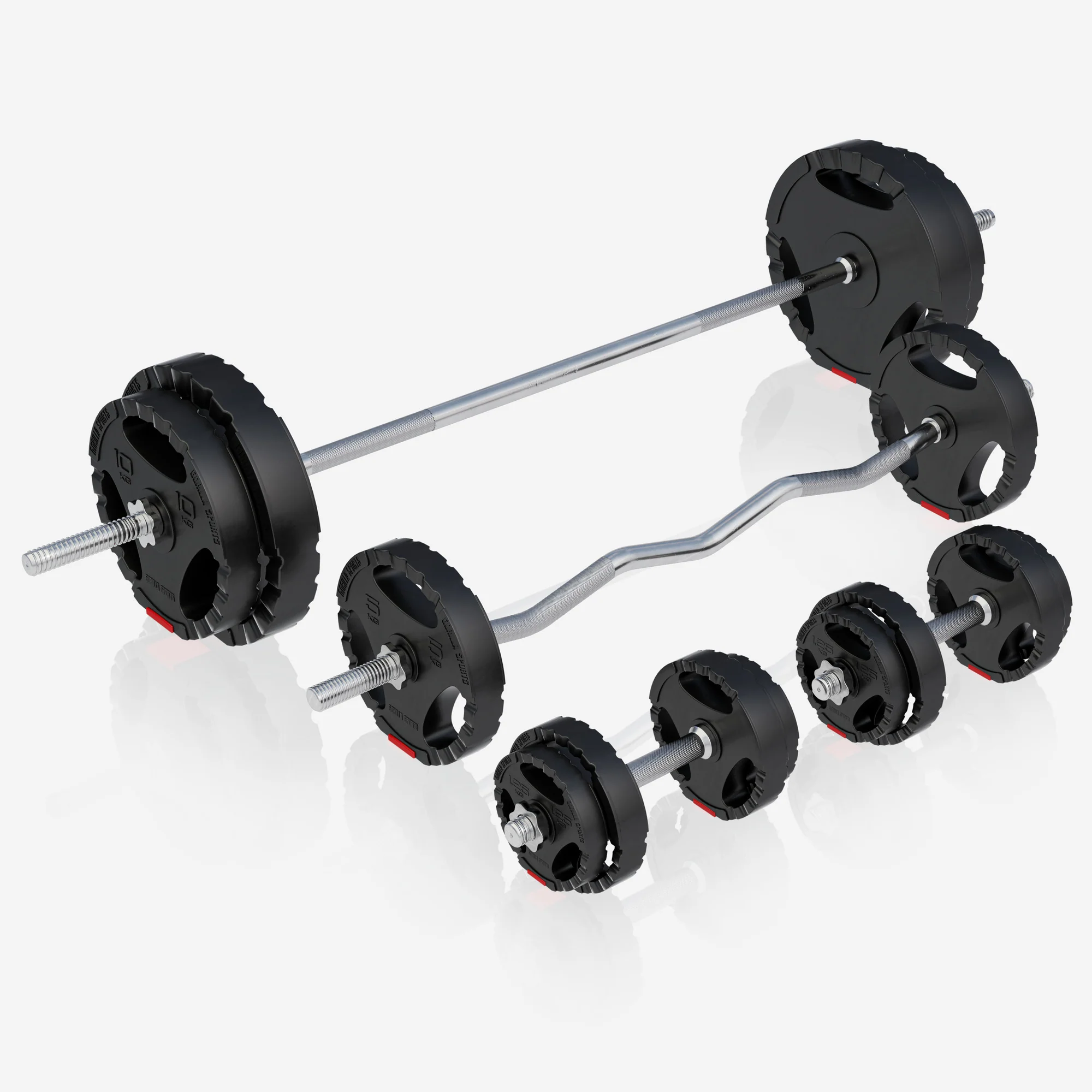 Monipuolinen treeniasema 100 kg Tri Grip painosetillä - Image 4