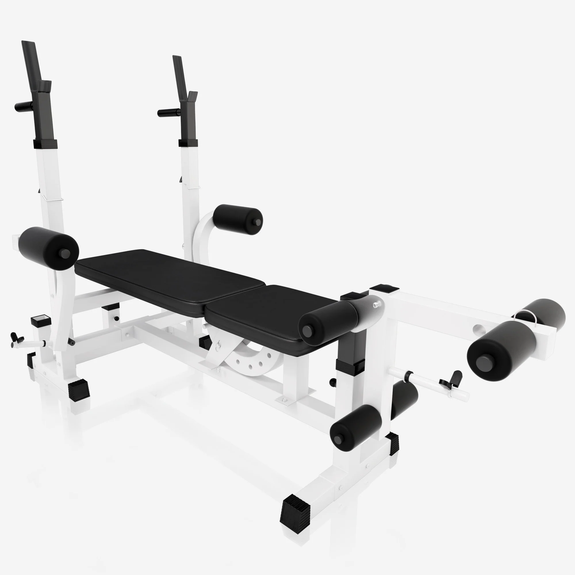 Monipuolinen painonnostopenkki + 108 kg levytankosarja - Image 2