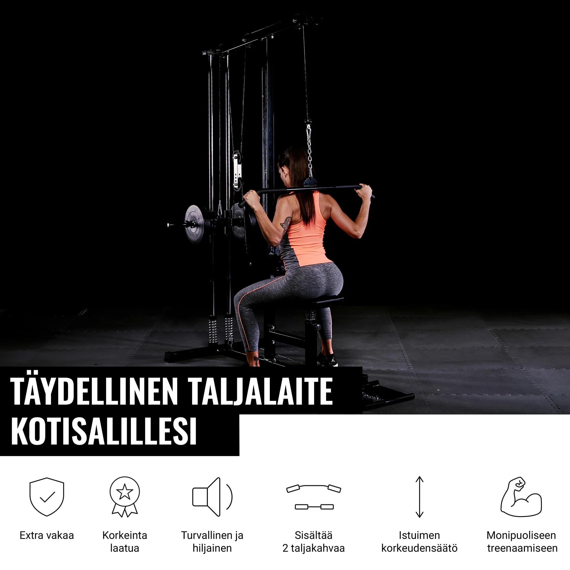 Monitoimitalja säädettävällä penkillä - Image 9