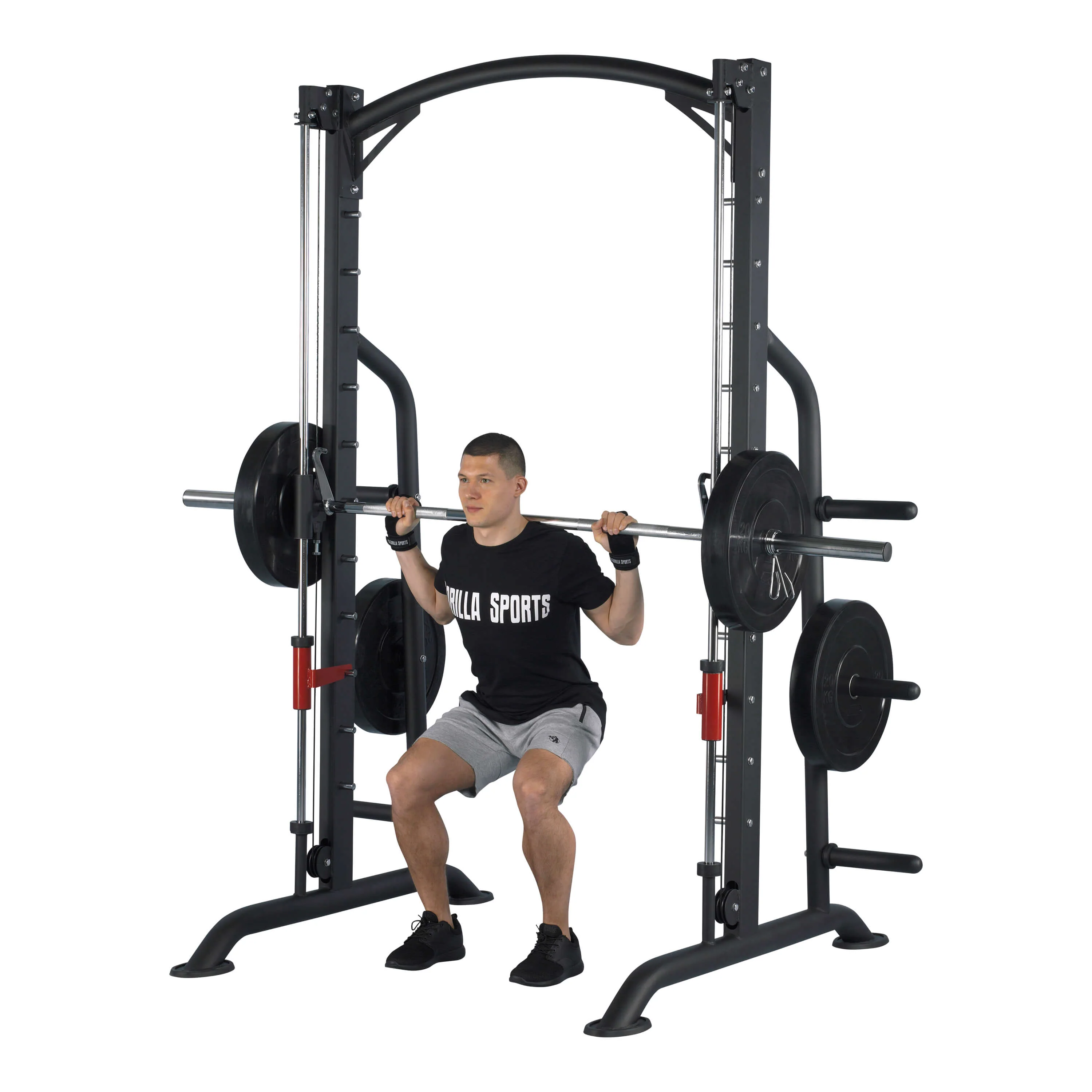 Multipress Power Rack smith-laite levypainotelineellä - Image 9
