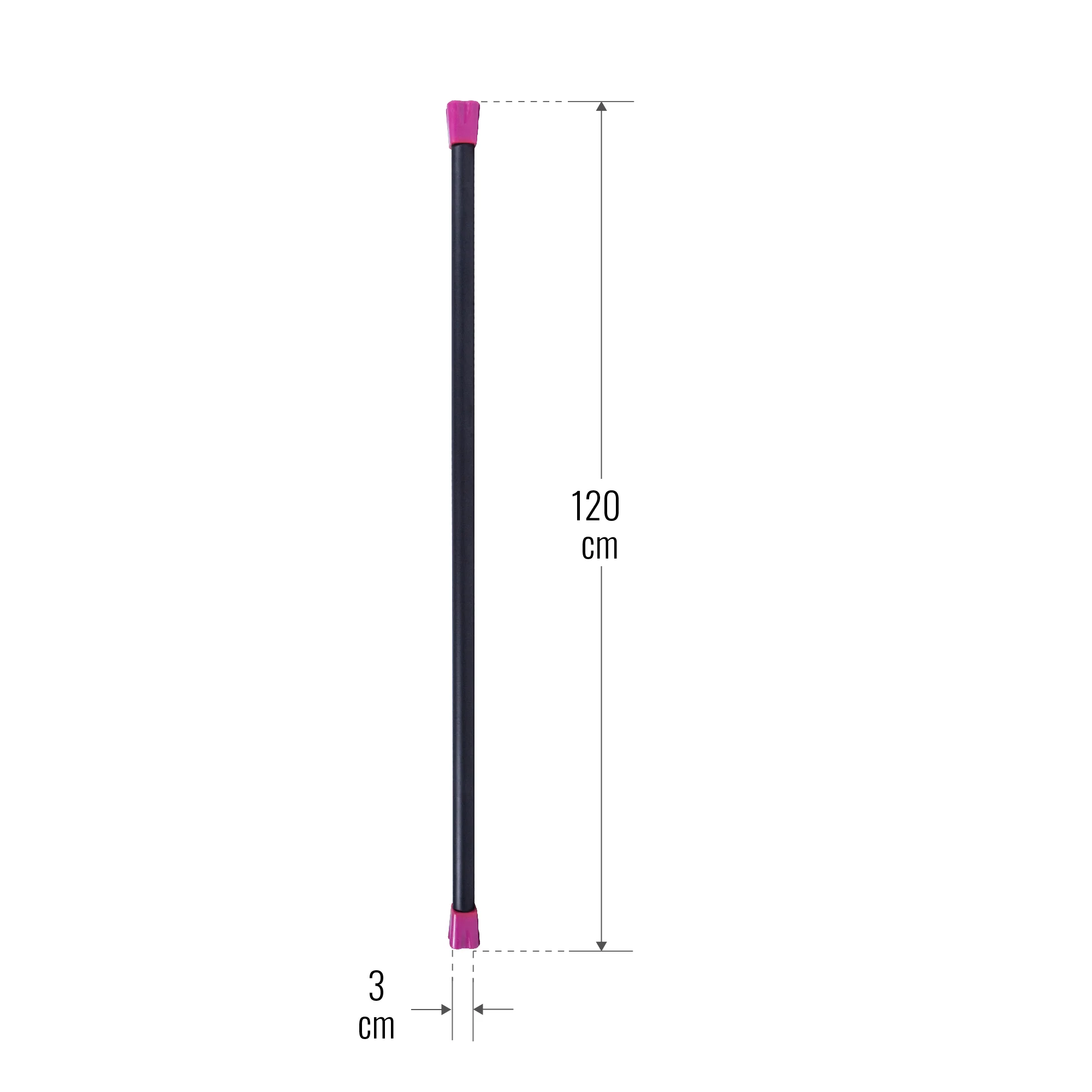 Aerobic Bar 1–10 kg – kiinteäpainoinen ryhmätreenitanko - Image 23