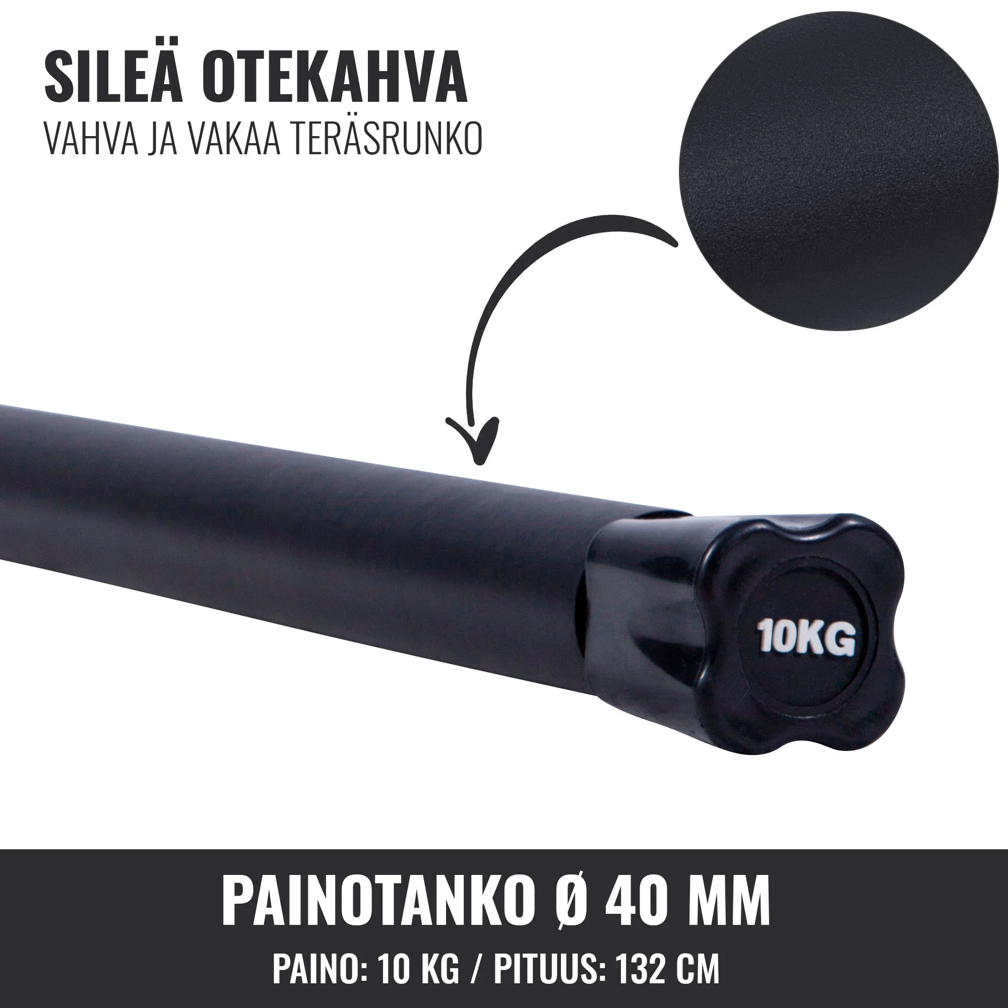 Aerobic Bar 1–10 kg – kiinteäpainoinen ryhmätreenitanko - Image 47