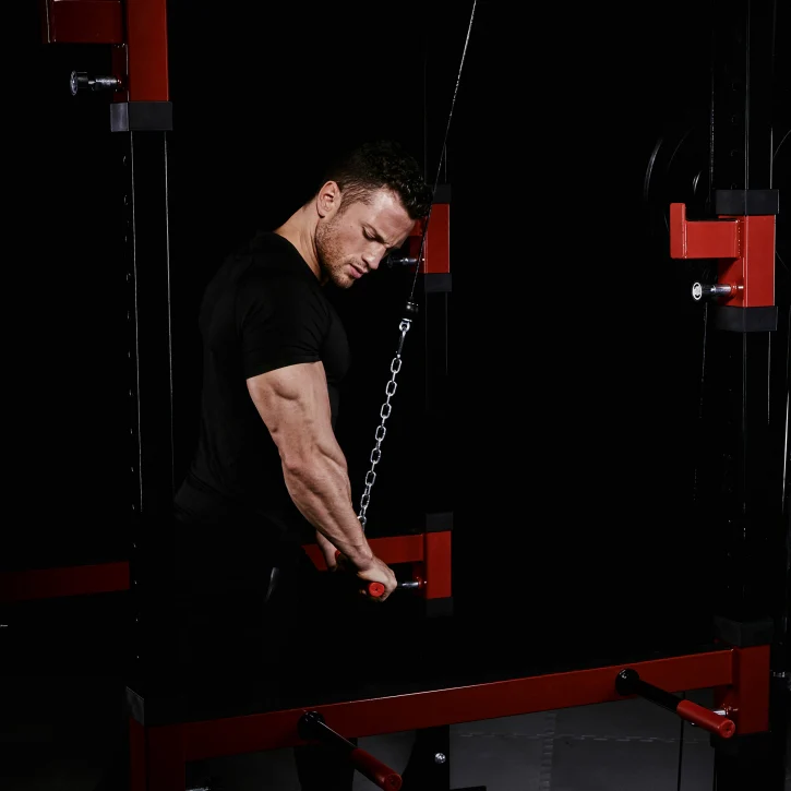 Power Rack kyykkyhäkki ala- ja ylätaljalla - Image 9