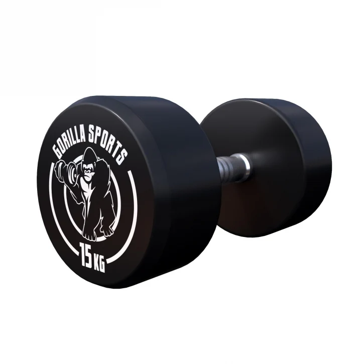 Pro kiinteä käsipainopari, kumipinnoitettu, 2,5–15 kg - Image 17