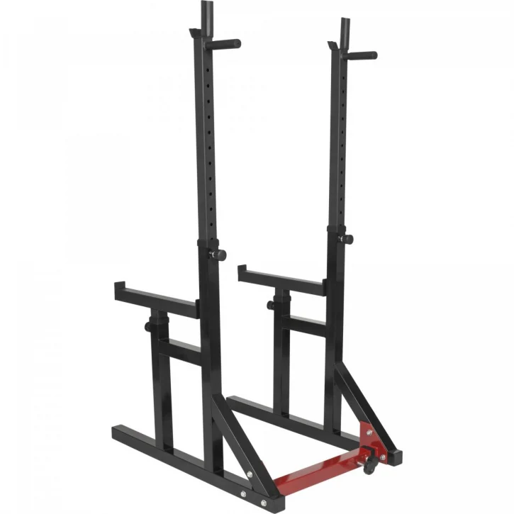 Säädettävä kyykkyteline, levytanko ja painot 40 kg - Image 11