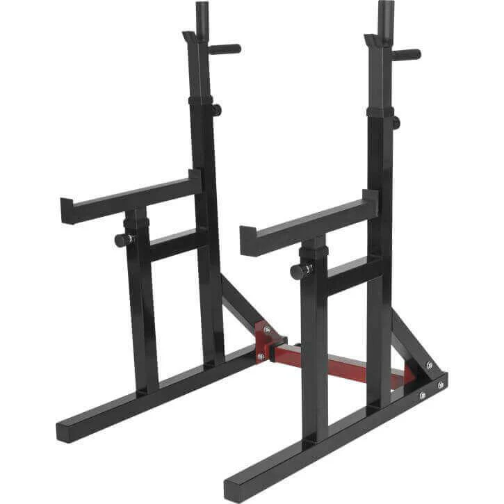 Säädettävä kyykkytelinesetti olympiatangolla - Image 4
