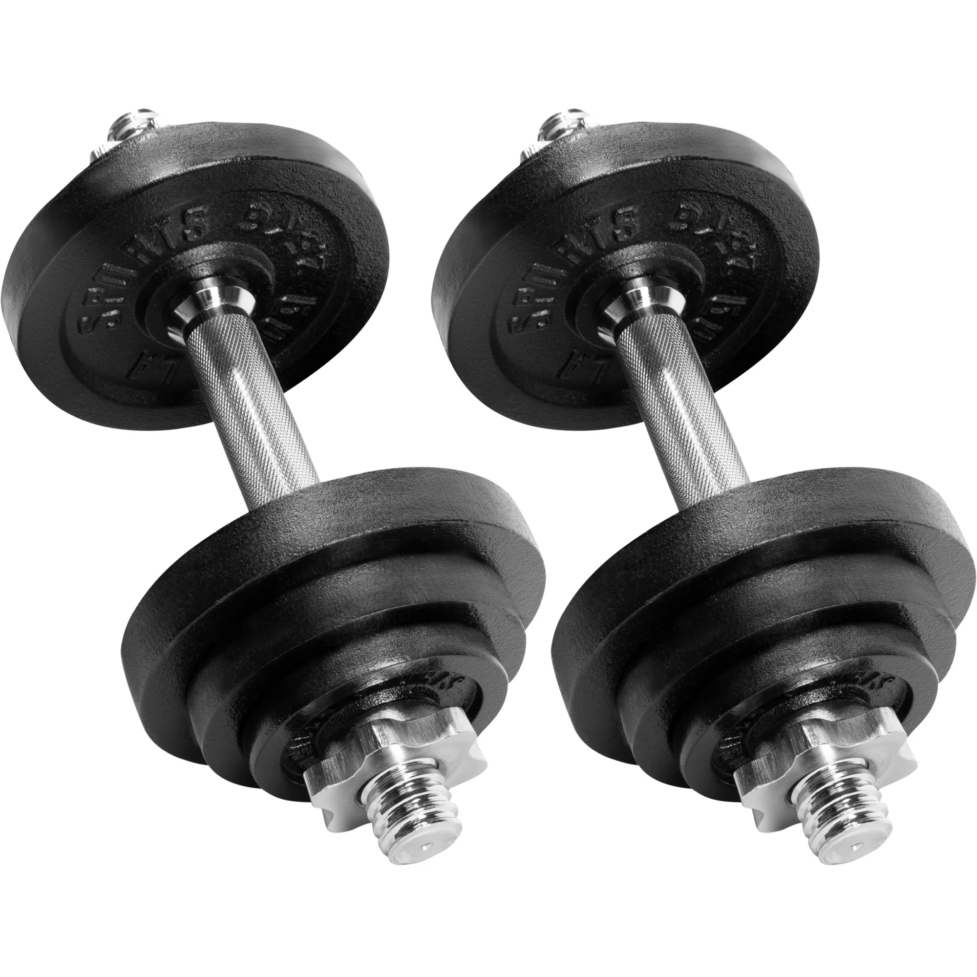 Säädettävä 2-in-1 levypainosetti valuraudasta - Image 2