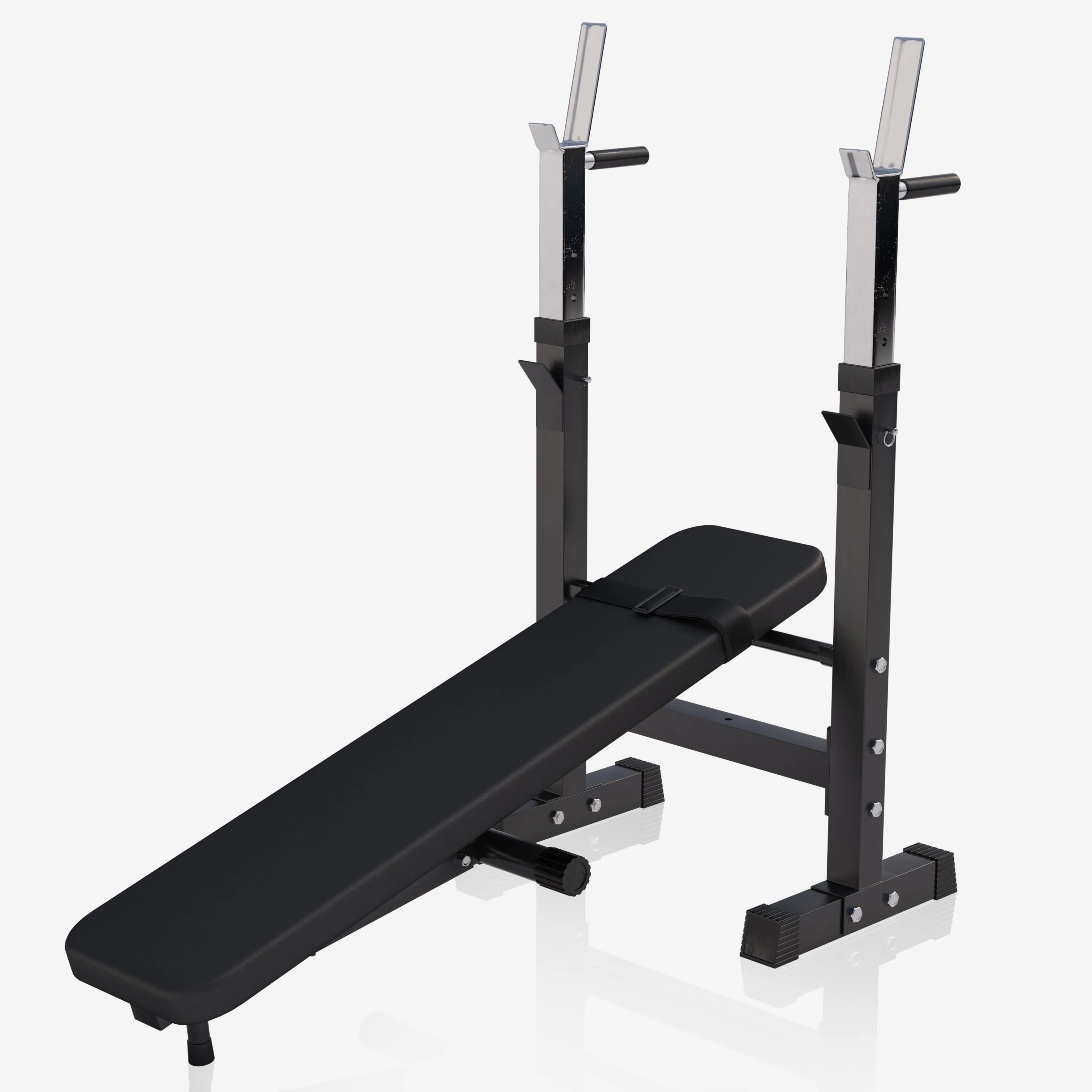 Säädettävä painonnostopenkki ja 40 kg levytankosarja - Image 2