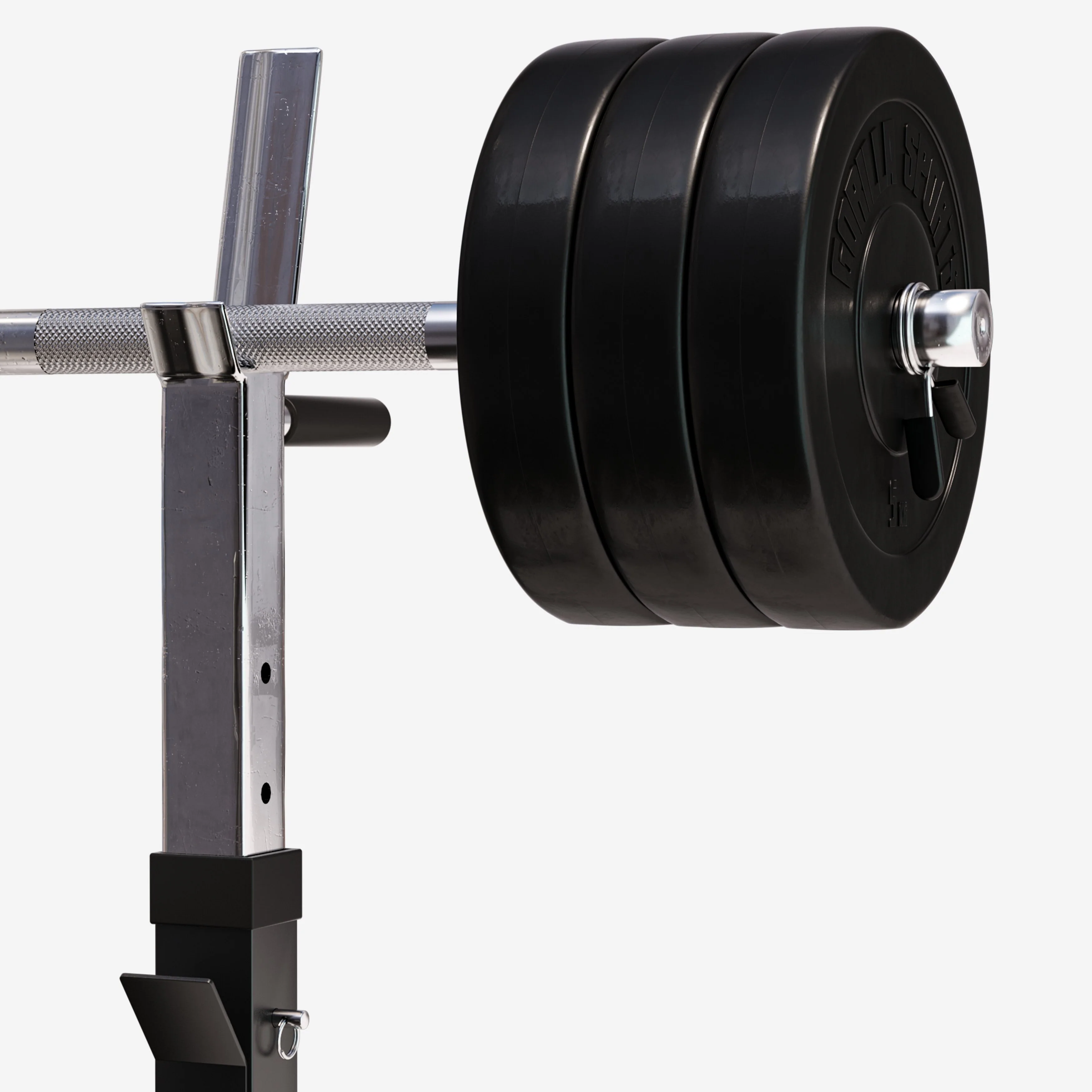 Säädettävä painonnostopenkki ja 40 kg levytankosarja - Image 3