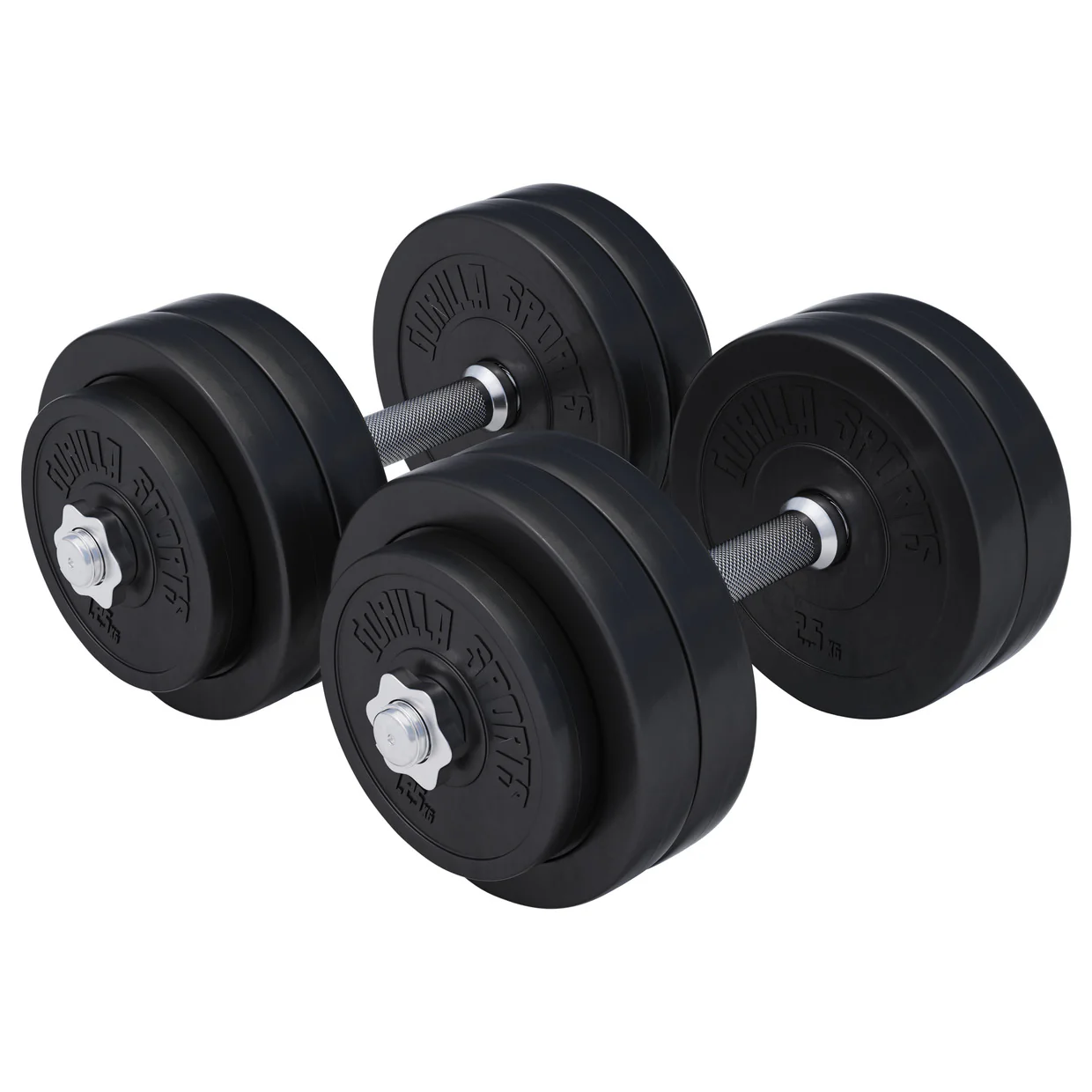 Säädettävä vinyylikäsipainosetti 30 kg, 30mm