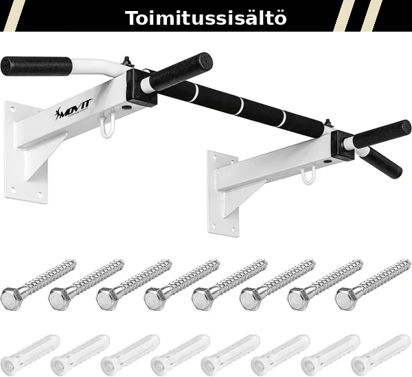 Seinään kiinnitettävä leuanvetotanko 350 kg - Image 9