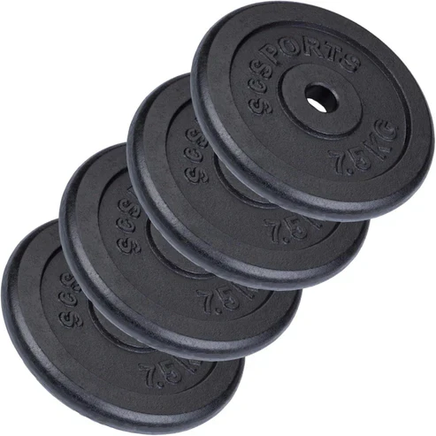 Valurautainen levypainosetti 30/31 mm, 15–60 kg - Image 5
