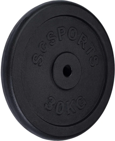 Valurautaiset levypainot 30/31 mm, 20–120 kg - Image 8