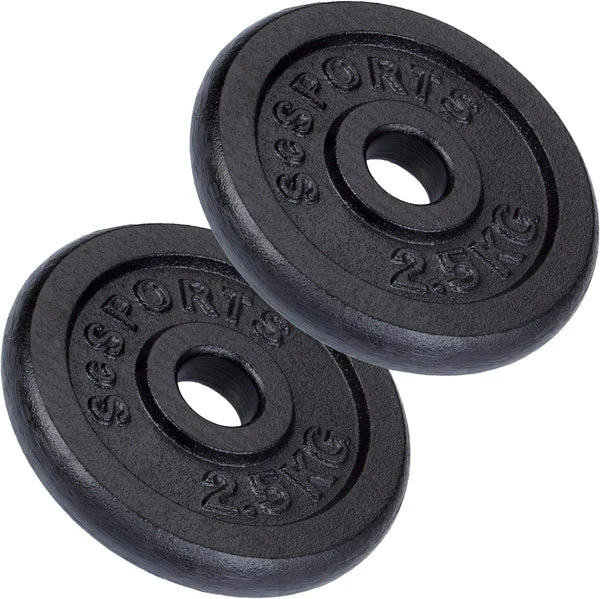 Valurautaiset levypainot 30 mm, 2–20 kg setit - Image 3