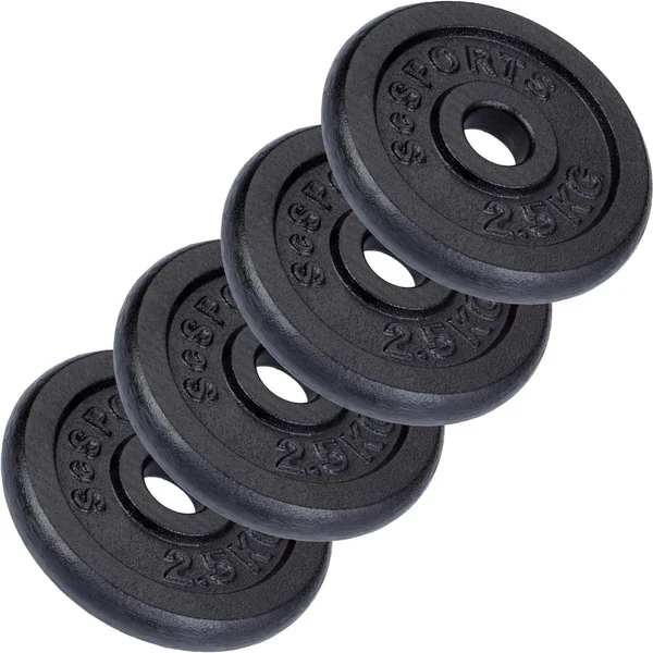 Valurautaiset levypainot 30 mm, 2–20 kg setit - Image 4