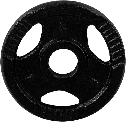 Valurautaiset Tri Grip -levypainot 30/31 mm, 2–30 kg - Image 10
