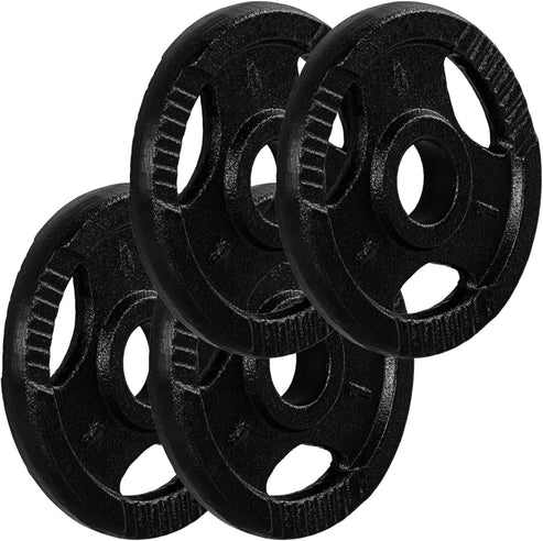 Valurautaiset Tri Grip -levypainot 30/31 mm, 2–30 kg - Image 11