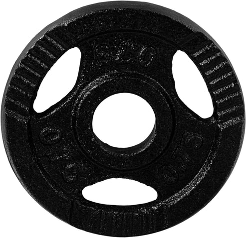 Valurautaiset Tri Grip -levypainot 30/31 mm, 2–30 kg - Image 12