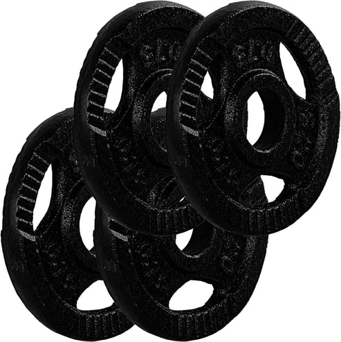 Valurautaiset Tri Grip -levypainot 30/31 mm, 2–30 kg - Image 13