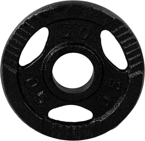 Valurautaiset Tri Grip -levypainot 30/31 mm, 2–30 kg - Image 15