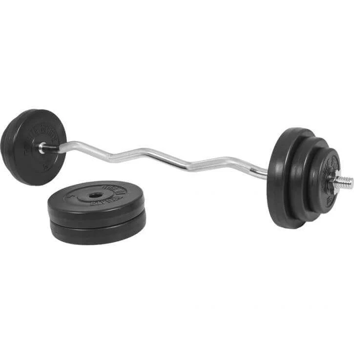 EZ-levytankosarja 35 kg ja säädettävä levytankoteline - Image 2